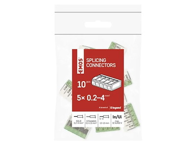 EMOS Samlemuffe 5x0,2–4 mm² | 10 stk.