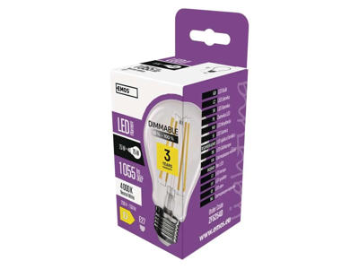 EMOS LED Pære 7,5W (75W) 4000K E27| Dæmpbar