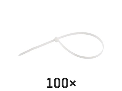 Kabelbinder Natur 300x4,8 mm| 100 Stk.