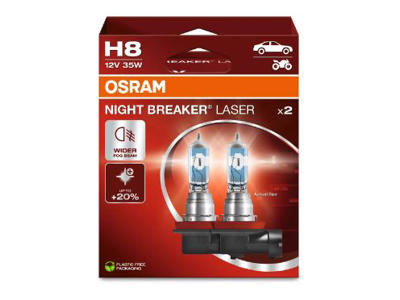 H8 OSRAM Night Breaker Laser 35W 12V | 2-Pak