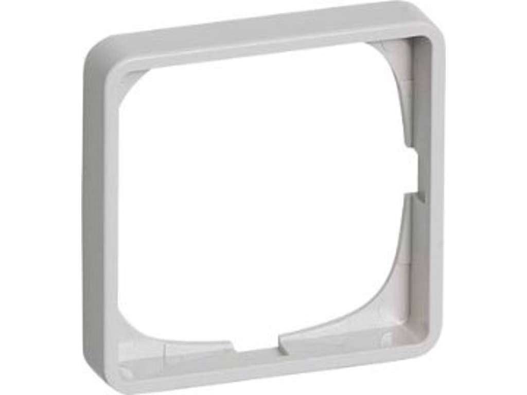Ramme 50 F/Afbryder Grå 1 Modul