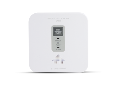 Gasalarm 12V + 230V M. Relæudgang