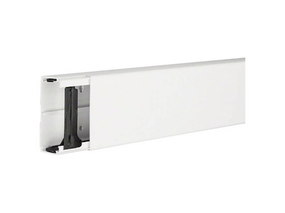 Kabelkanal Hvid M/Låg 2 Meter 40x90 mm