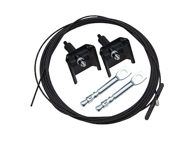 Norlux Wirekit 4m Sort til Global Pro/Pulse | 10-Pak