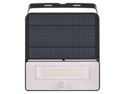 LED Projektør Solcelle Med Pir