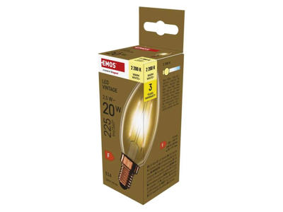 EMOS LED Kerte 2,5W (20W) 2200K 
