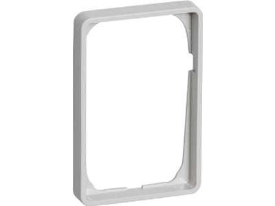 Ramme 50 F/Stikkontakt Grå 1½ Modul