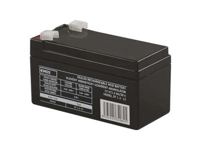 EMOS Blybatteri AGM | 12V | 1,3Ah 