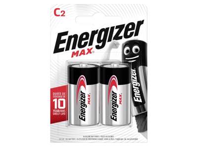 Energizer Max C Batterier | 2-Pak