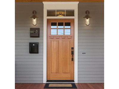 Searchlight Udendørs Væglampe Toronto Brun