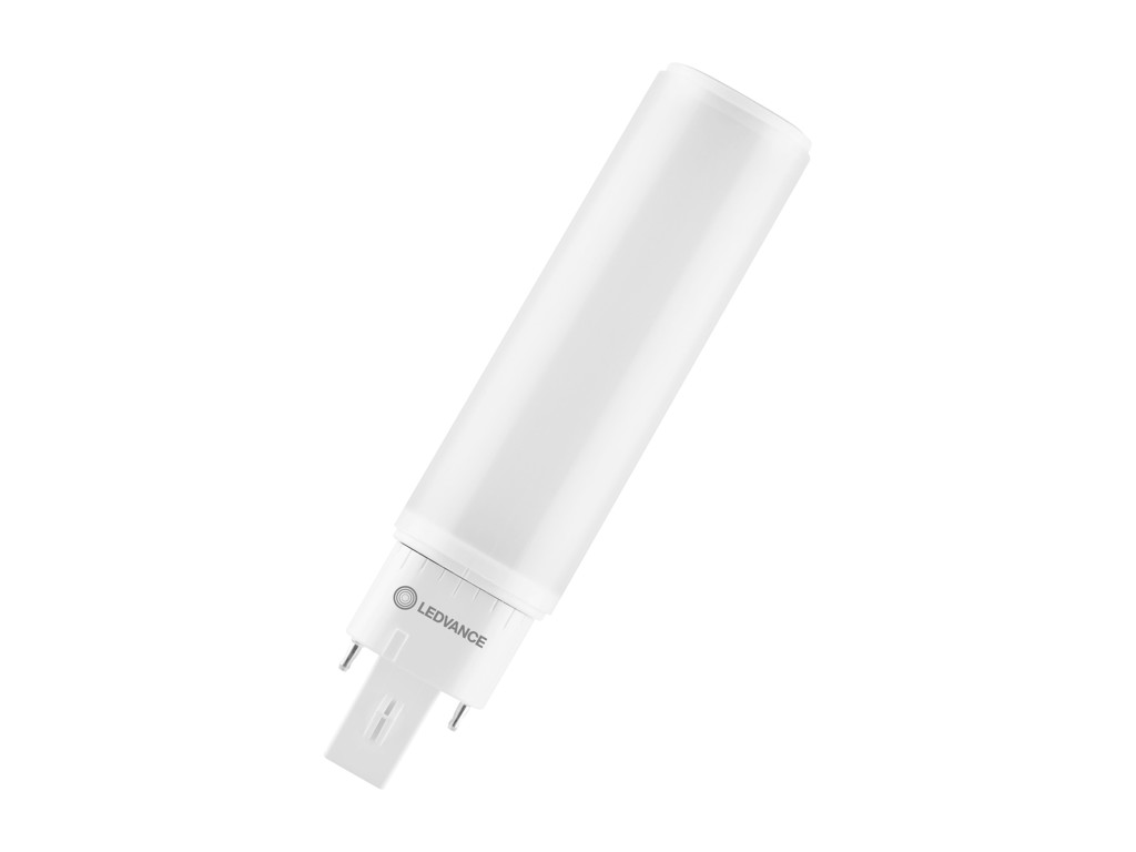 Ledvance DULUX LED D/E18 HF & AC 7W 840 G24Q-2 (4-Pin)