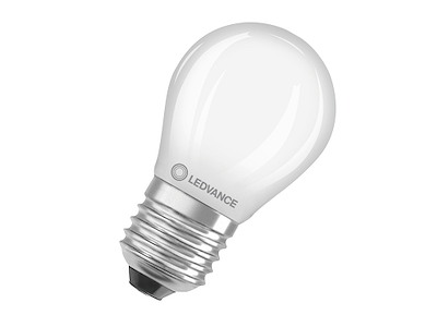 LEDVANCE LED Classic P25 Filament E27 1,8W (25W) 2700K Mat | Dæmpbar