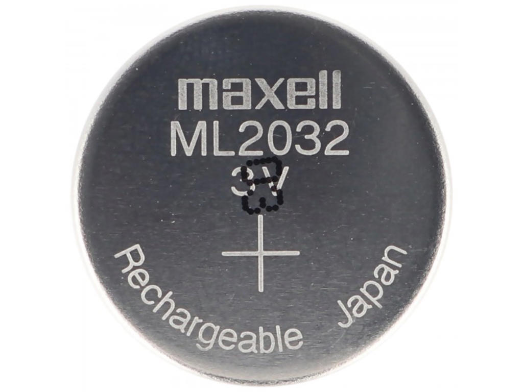 Maxell Genopladeligt Lithium ML2032 Batteri | 1-Pak