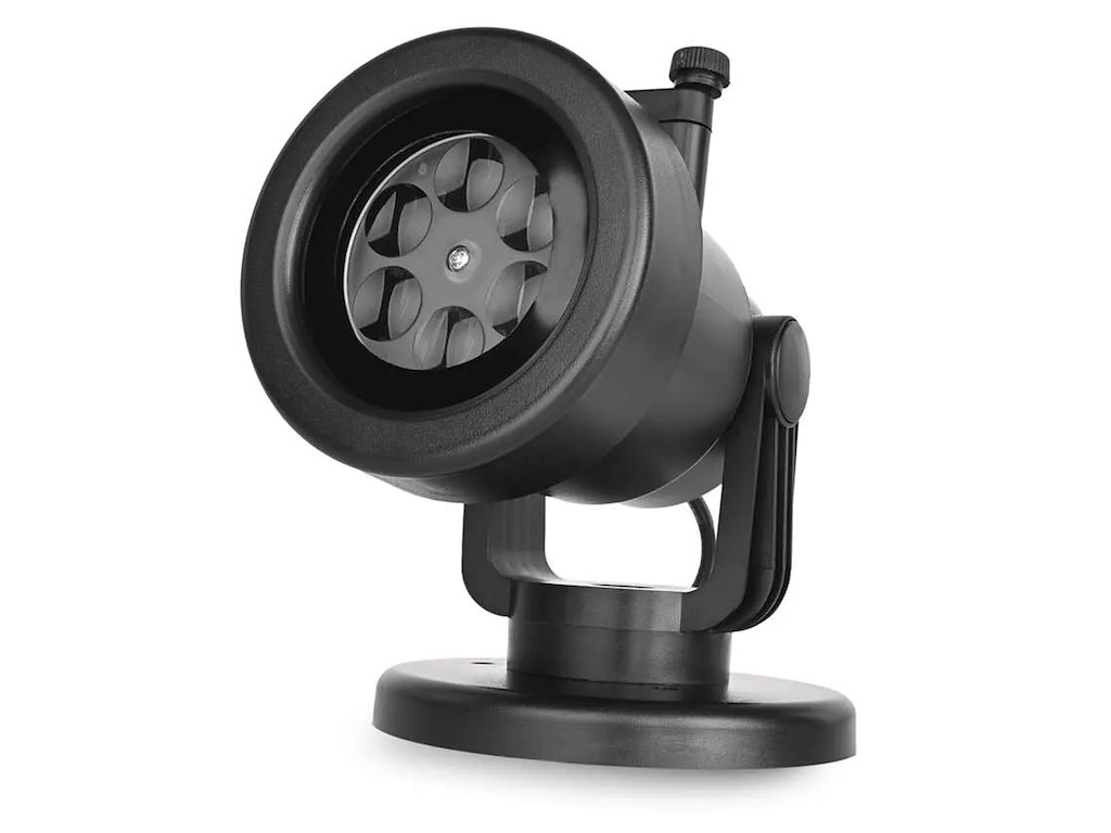 EMOS LED Dekorationsprojektor 6 Motiver Multicolor IP44 med Timer