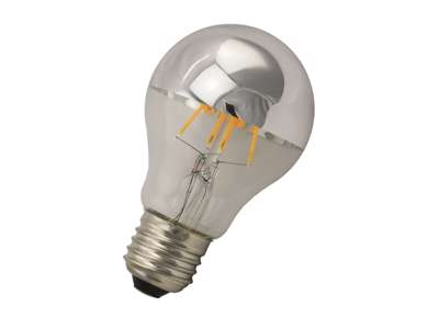 Bailey LED Pære Topforspejlet Sølv 4W 2700K E27