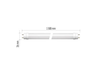 LED Rør T8 24W (58W) 4000K | 25-Pak