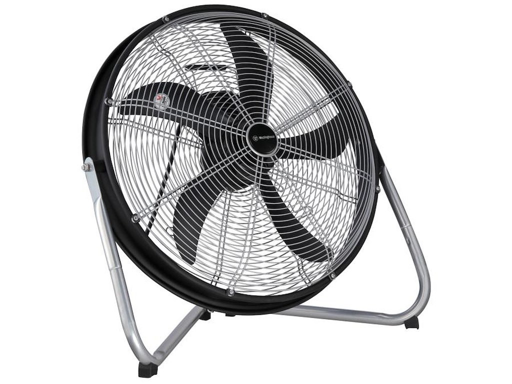 Westinghouse Yucon II Gulvventilator 50 cm Sort/Sølv
