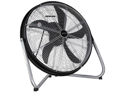 Westinghouse Yucon II Gulvventilator 50 cm Sort/Sølv
