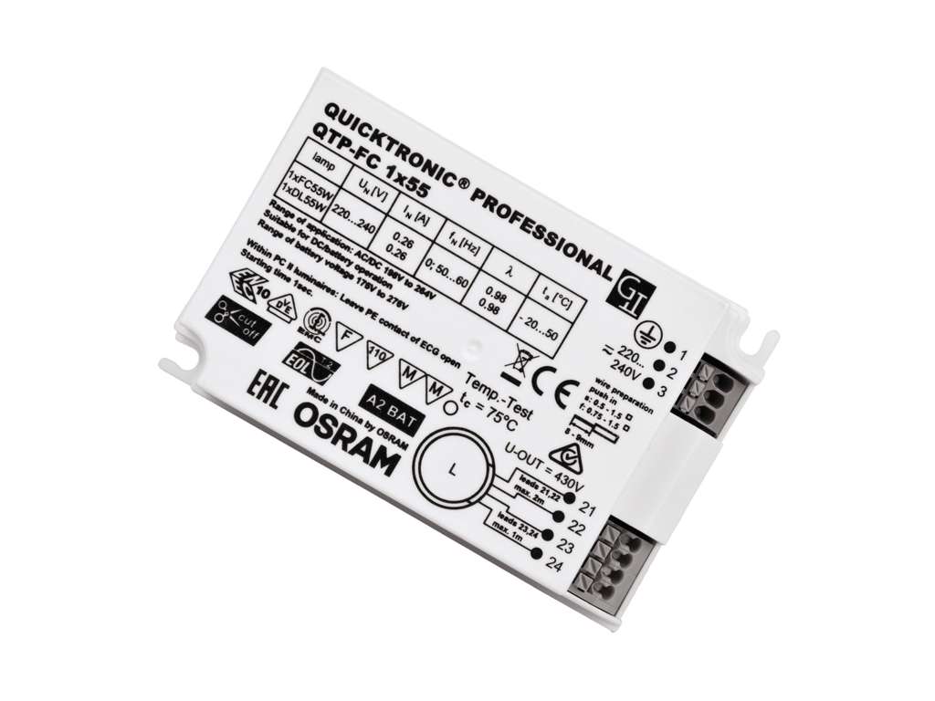 Quicktronic Qtp-Fc 1X55FC 1X55W Dulux-L