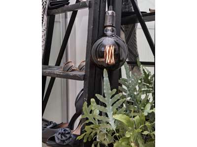 Danlamp Mega Edison Smoke E27 240V 4W | Dæmpbar