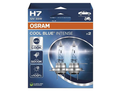 H7 OSRAM COOL BLUE Intense 55W 12V | 2-Pak