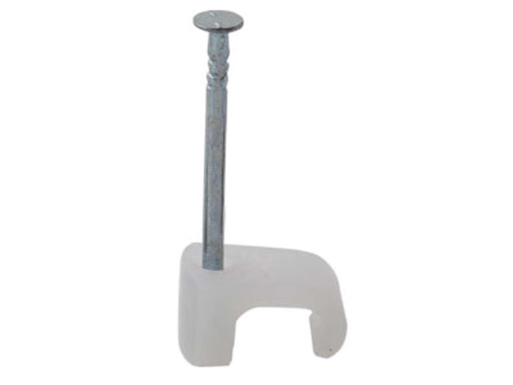 Kabelclips 2x4 16mm Natur | 100 Stk.