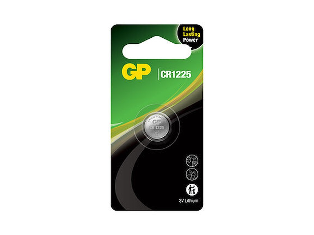 GP Lithium CR1225 Batteri | 1-Pak