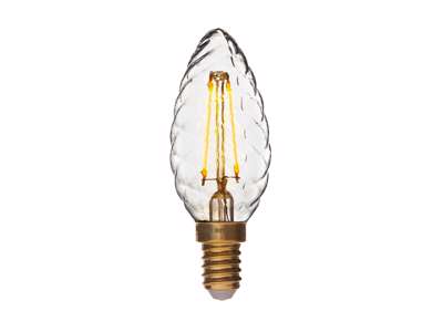 Danlamp LED Krystalkerte 1W (15W) 2200K E14 | Dæmpbar