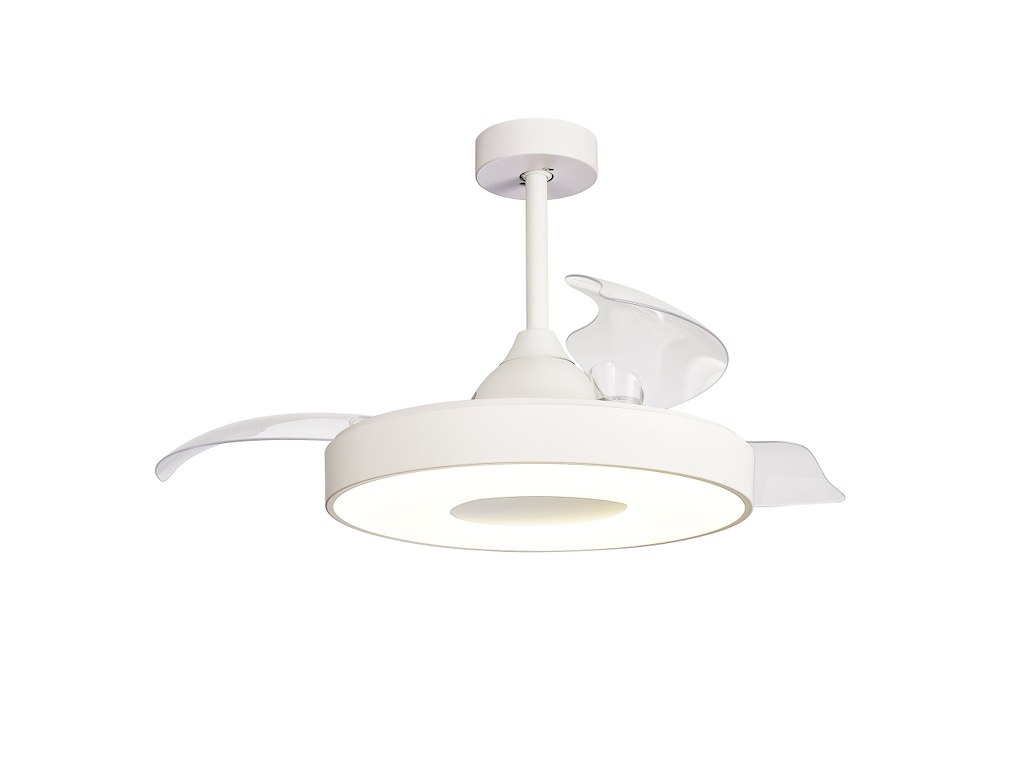 Mantra Coin Fan Smart Loftventilator med LED-Lys Hvid