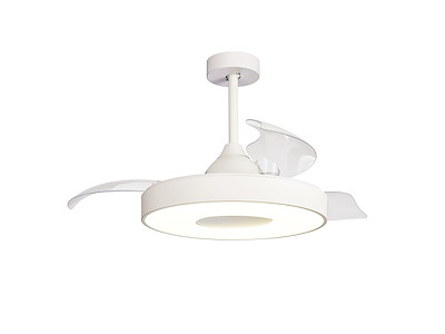 Mantra Coin Fan Smart Loftventilator med LED-Lys Hvid