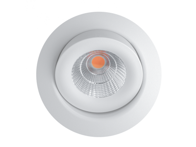 LED Indbygningsspot Hvid 2700K ø72