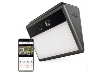 EMOS GoSmart IP Kamera Udendørs Væglampe 4 MP med Solpanel