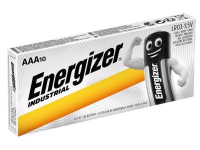 Energizer Industrial AAA Batterier | 10-Pak