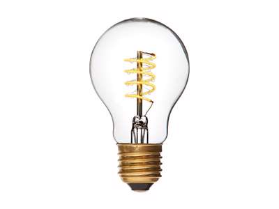 Danlamp LED Pære Std. De Luxe Spiral LED 4W (25W) 2200K E27 | Dæmpbar