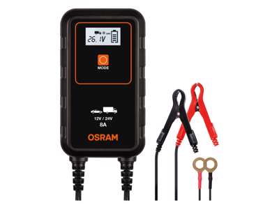 908 OSRAM Batterilader 8A | 12/24V