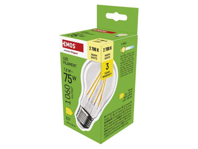 EMOS LED Pære 7,8W (75W) 2700K E27
