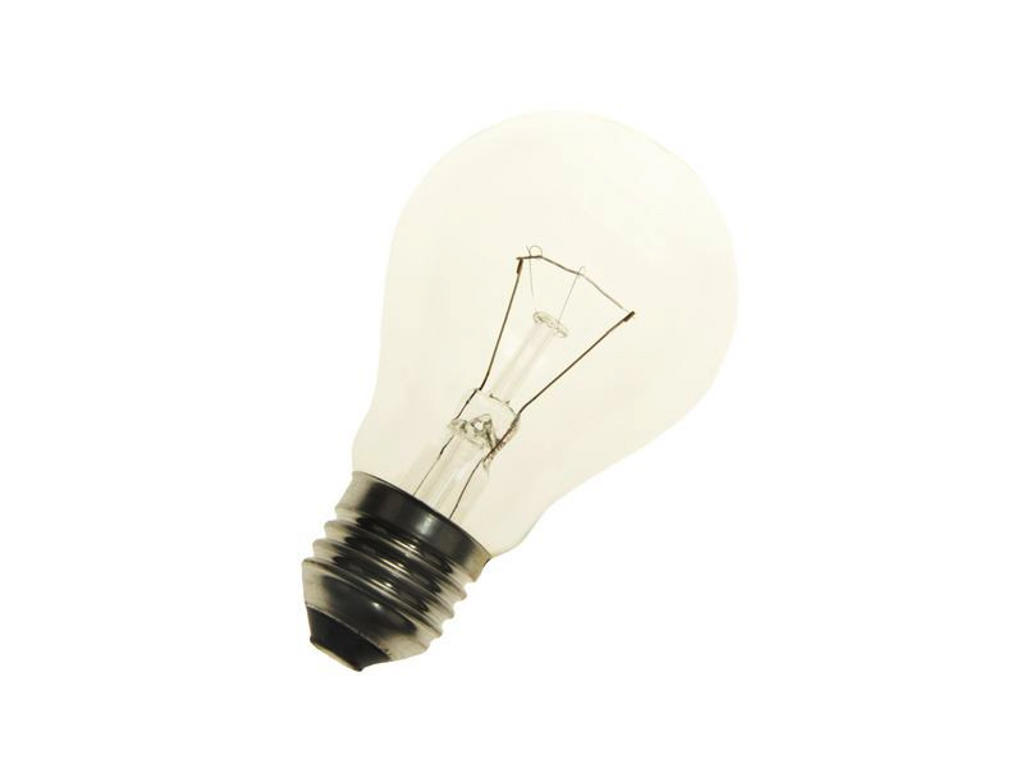 Ovnlampe E27 60W Klar