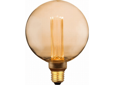 Nordlux Deco E27 G125 Retro Dim Guld 3,5W