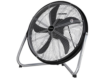 Westinghouse Yucon II Gulvventilator 50 cm Sort/Sølv