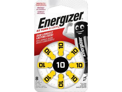 Energizer Høreapparat 10-Batteri | 8-Pak
