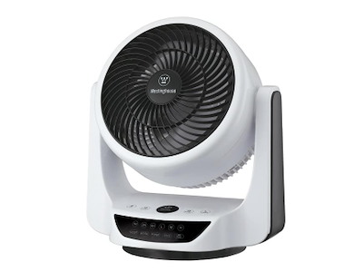 Westinghouse Cormac Bordventilator 25 cm Hvid/Sort