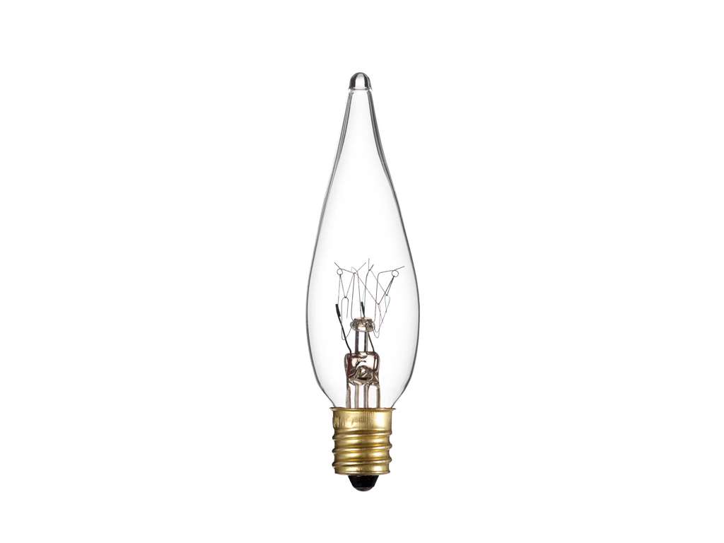 Danlamp Flamme Grand-Siécle Kertepære E14 15W
