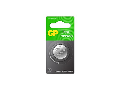 GP Ultra+ Lithium CR2430 Batteri | 1-Pak