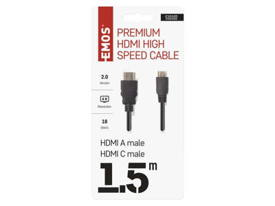 USB-C til HDMI kabel 4K 1.5 meter