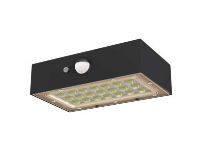 LED Solcelle Væglampe m/Pir IP65
