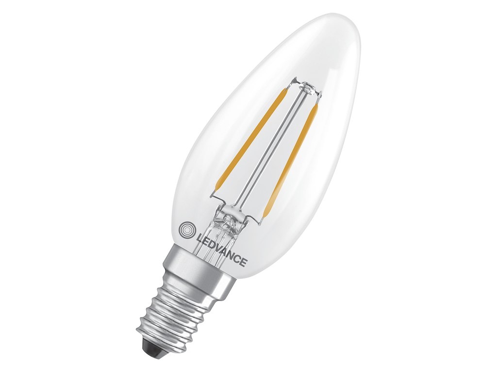 Ledvance LED Kerte 1,8W (25W) 2700K E14 