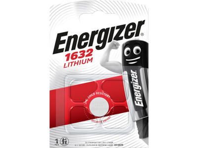Energizer Lithium CR1632 Batteri | 1-Pak