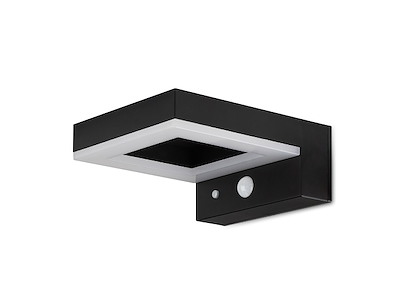 Brendz Bata Solcelle Væglampe med Sensor 3000K IP44