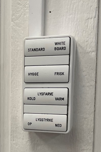 DALI kontakt smart lys på skole